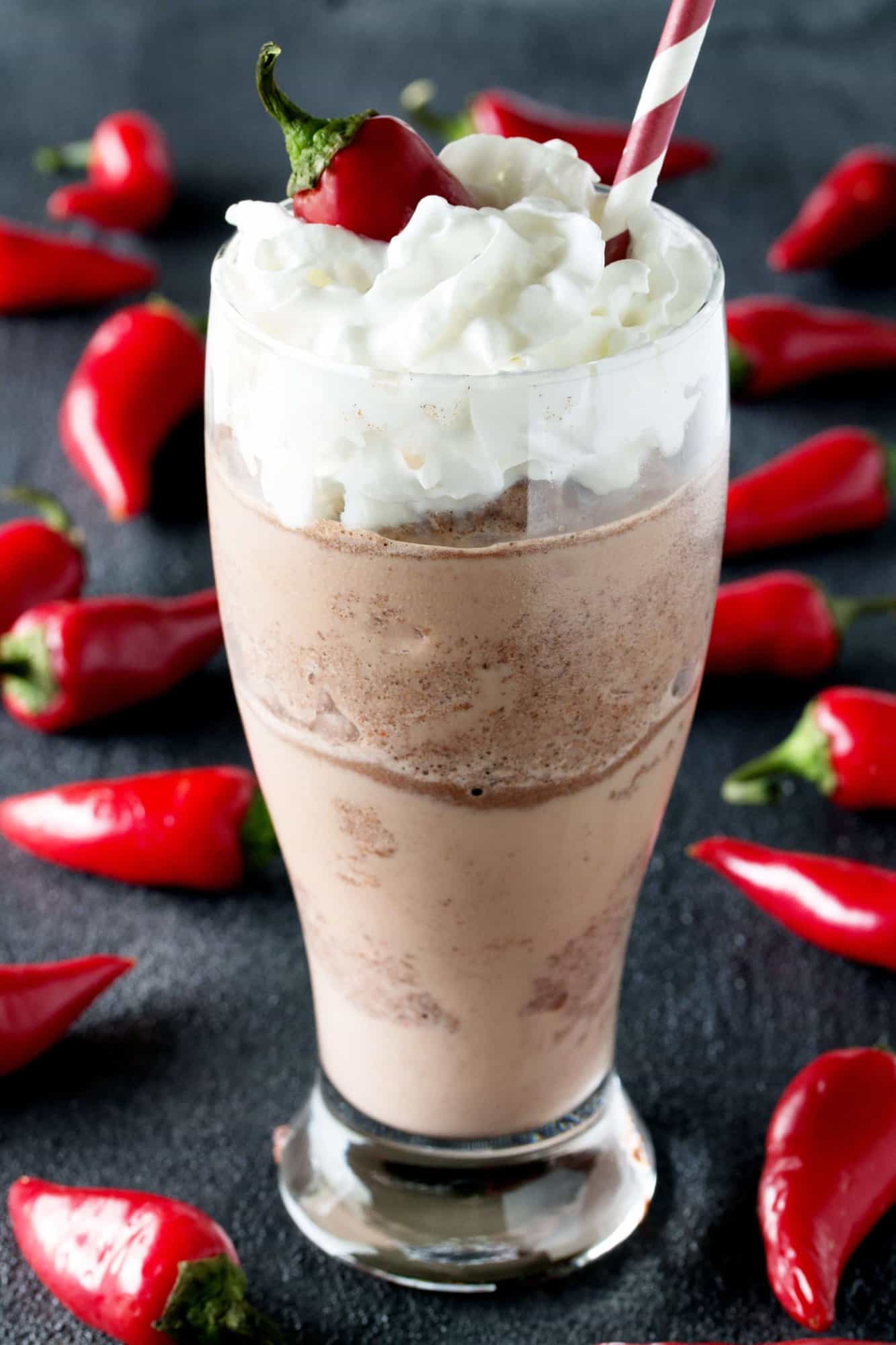  Homemade Mexican Chocolate Frappes are easy to make Homemade Mexican Chocolate Frappes