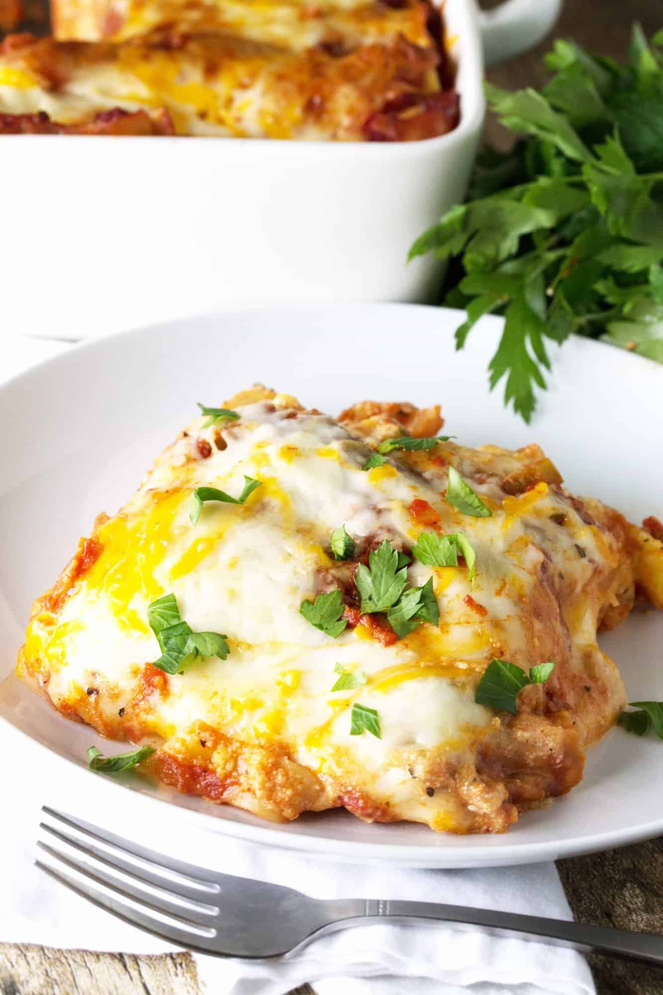 Spice things up with this Cajun Shrimp Lasagna! You'll be blown away with the flavor in this spicy Southern seafood version of lasagna.