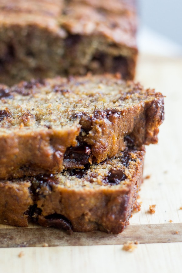 Whole Wheat Greek Yogurt Banana Bread