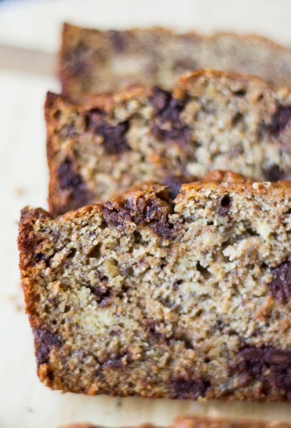 Whole Wheat Greek Yogurt Banana Bread