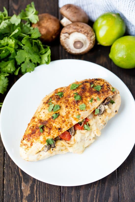 Lasagna Stuffed Chicken is all the flavors you love from lasagna stuffed inside a chicken  Lasagna Stuffed Chicken Breasts