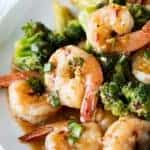 Spicy Szechuan Shrimp and Broccoli is a super easy way to enjoy this American Chinese take Spicy Szechuan Shrimp and Broccoli