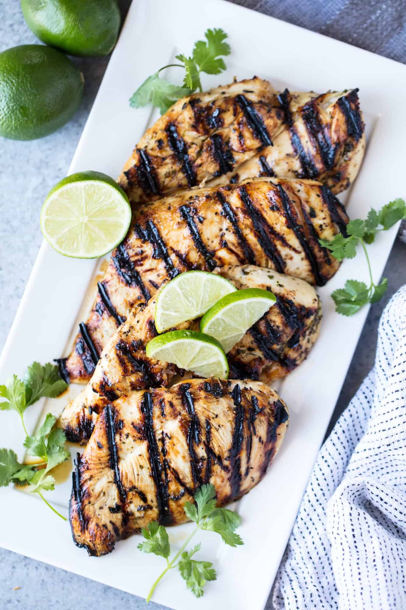 Margarita Grilled Chicken is salty lime goodness that Margarita Grilled Chicken Breasts