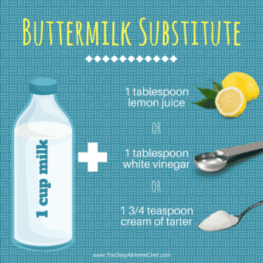 Best Buttermilk Substitutes - The Stay At Home Chef