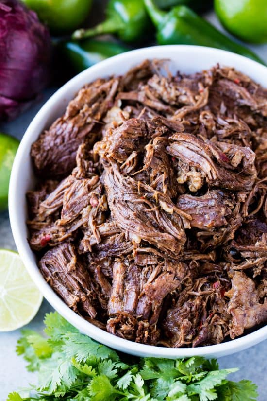 This easy recipe for Mexican Beef Barbacoa is full of authentic flavor and can be easily m The Best Mexican Beef Barbacoa