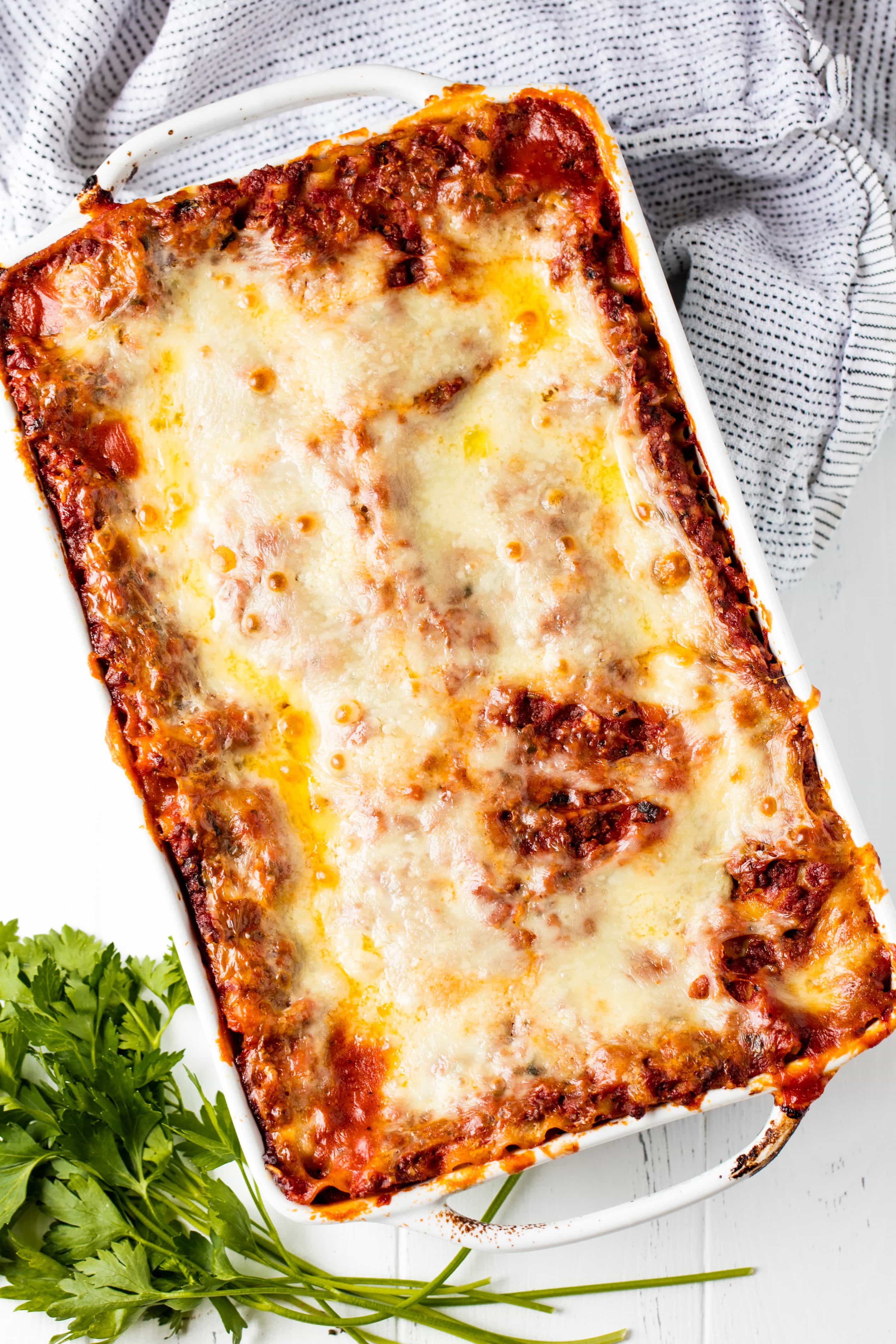 Most Amazing Lasagna 1 - thestayathomechef.com