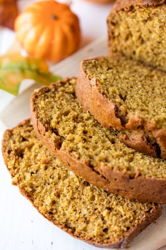 This Moist Pumpkin Bread is made from scratch and is absolutely fool proof and easy to mak Moist Pumpkin Bread From Scratch