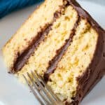 The Most Amazing Vanilla Cake is moist and flavorful and made completely from scratch The Most Amazing Vanilla Cake Recipe