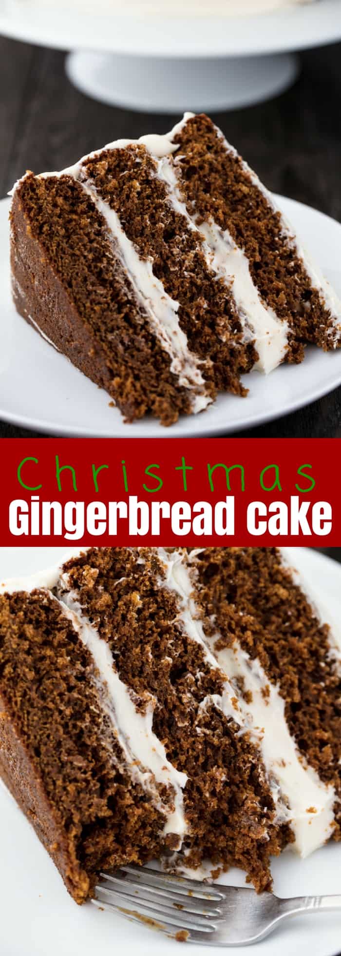 Celebrate the holidays in style with this incredible Christmas Gingerbread Cake Christmas Gingerbread Cake