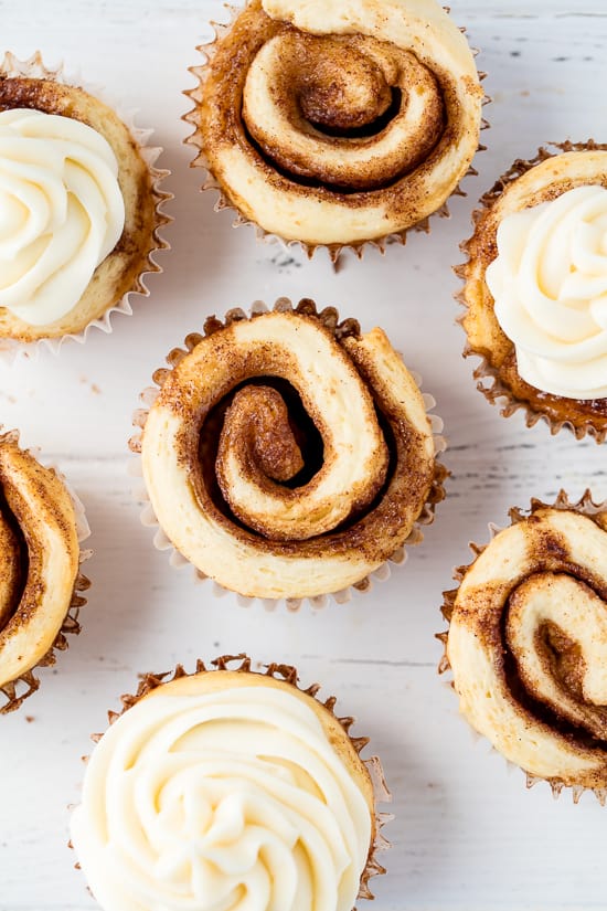 Cinnamon Roll Cupcakes - 93