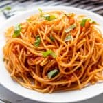 Pasta Pomodoro is a quick and easy pasta dish that will quickly become a family favorite Pasta Pomodoro