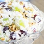 This simple Grape Salad Recipe is so easy to make and always a hit at parties Easy Creamy Grape Salad