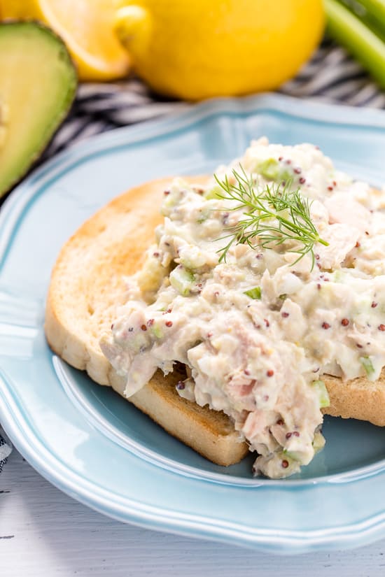 Tuna Salad is a simple comfort food favorite Healthy Tuna Salad