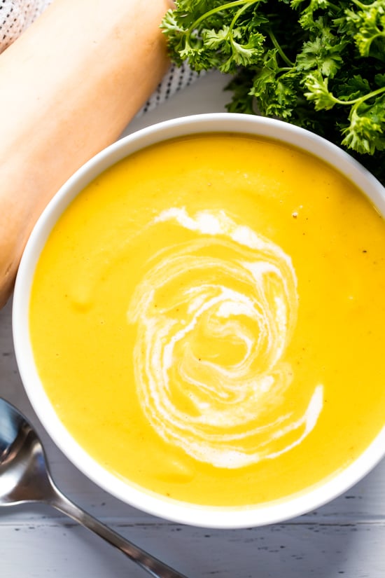 Butternut Squash Soup is a creamy bowl of comfort food goodness Best Butternut Squash Soup