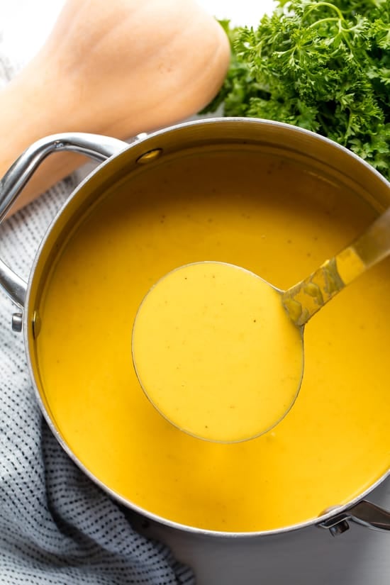 Butternut Squash Soup is a creamy bowl of comfort food goodness Best Butternut Squash Soup