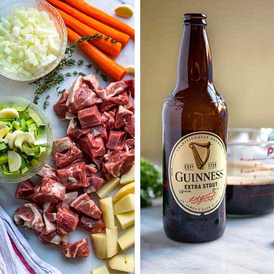 Irish Stew is pure comfort food and a classic recipe using browned lamb St. Patrick’s Irish Stew