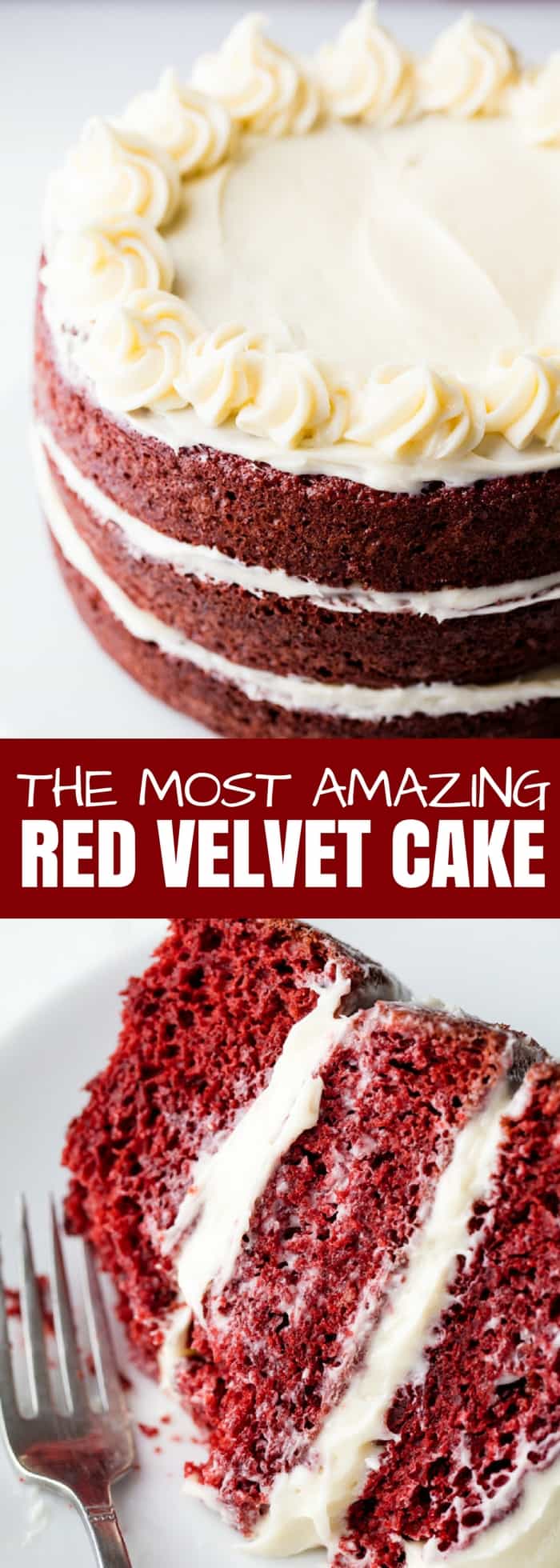 The Most Amazing Red Velvet Cake