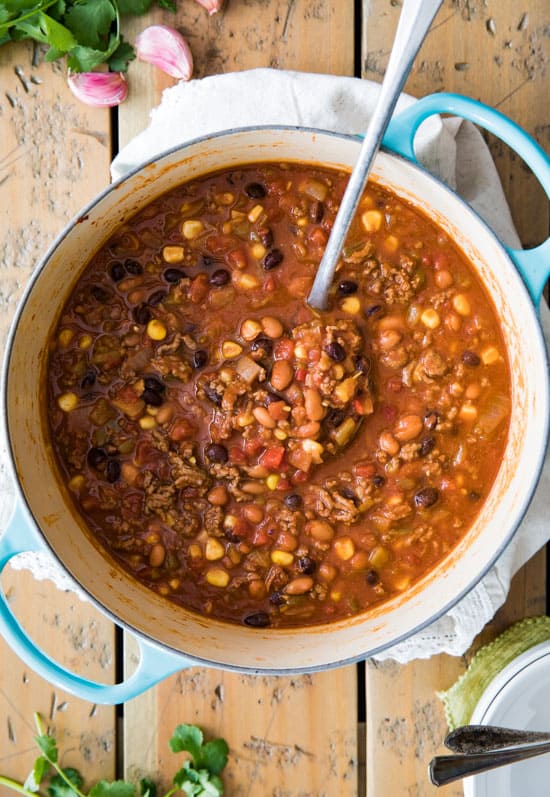 This taco soup recipe is as delicious as it is easy to make Taco Soup