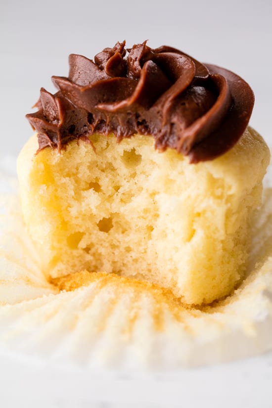 The Most Amazing Vanilla Cupcake Recipe is an easy to make one The Most Amazing Vanilla Cupcake Recipe