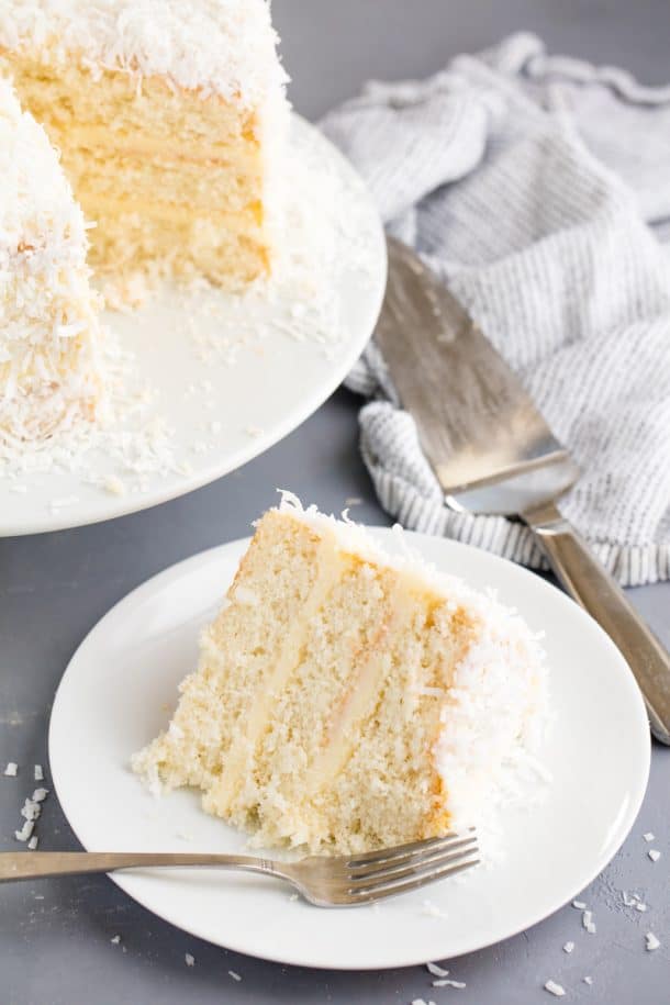 The Most Amazing Coconut Cake