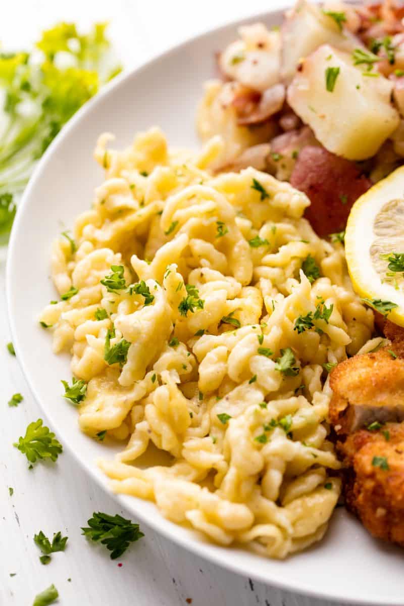 s German Spaetzle is an authentic spaetzle recipe passed down in a German family for gener Granny’s German Spaetzle