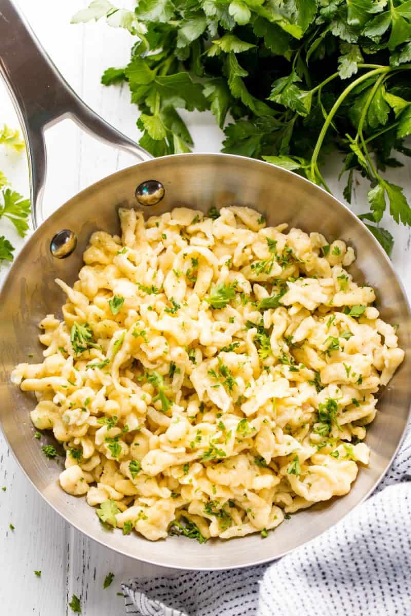 s German Spaetzle is an authentic spaetzle recipe passed down in a German family for gener Granny’s German Spaetzle