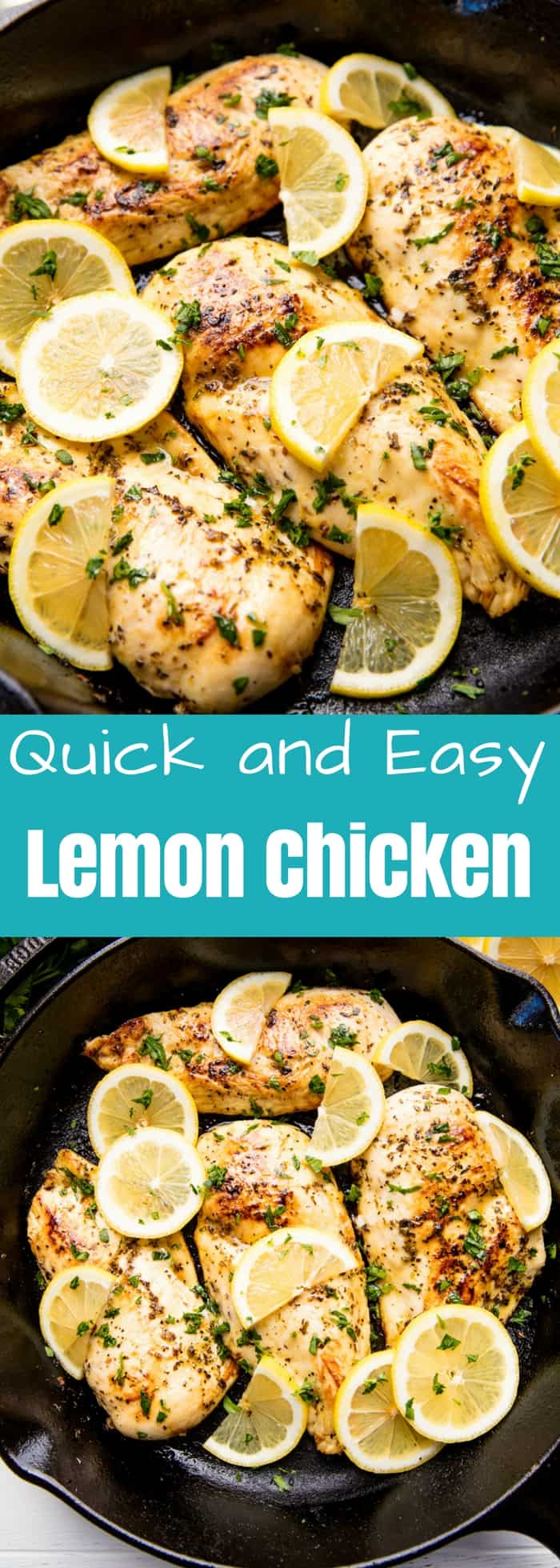 Quick and Easy Lemon Chicken - Cafe Delites