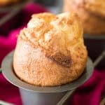   Recipe includes instructions for making in a muffin pan Popovers