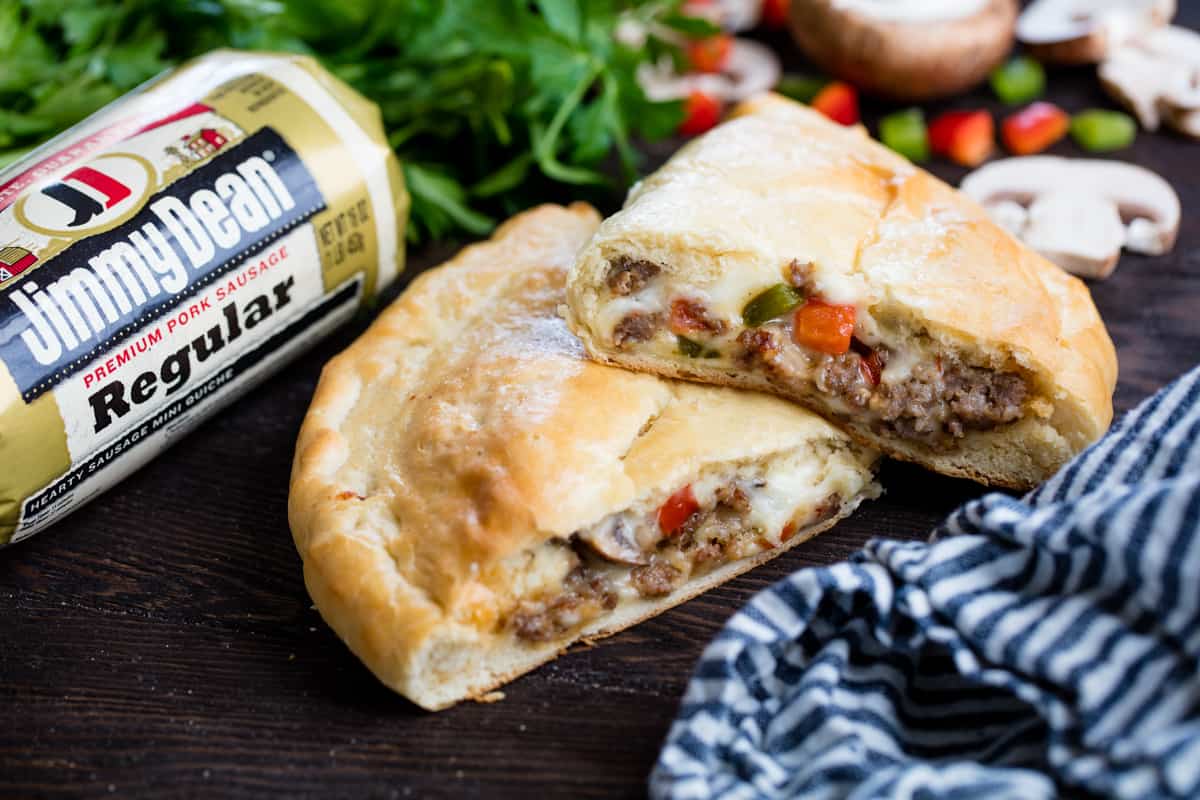 sausage calzone