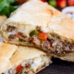 Sausage and Cheese Calzone - 48