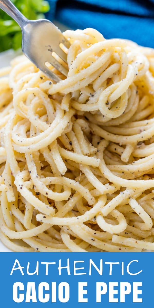 Cacio e Pepe is a simple Roman pasta dish that is easy to make and tastes absolutely heavenly. This cheesy peppery Italian pasta is a favorite for a reason. 