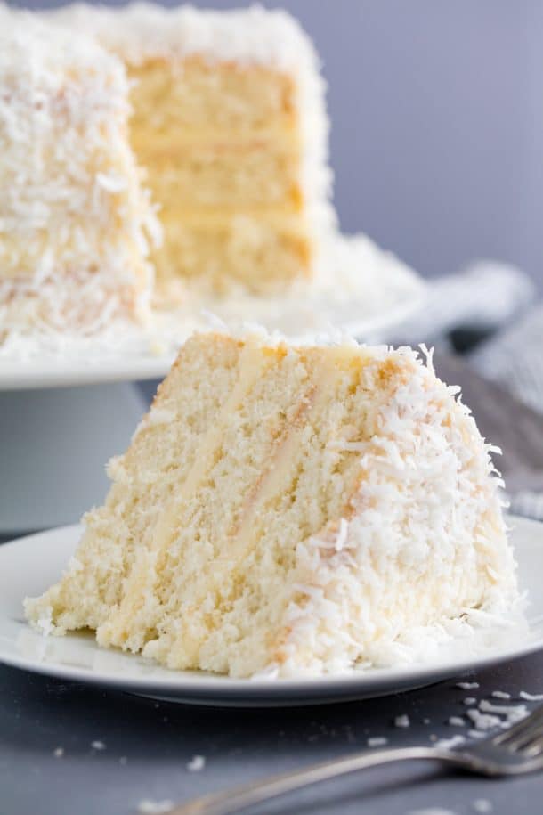 The Most Amazing Coconut Cake