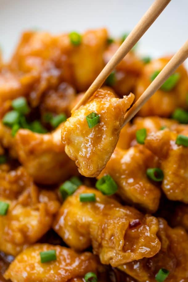 Chinese Takeout Orange Chicken 