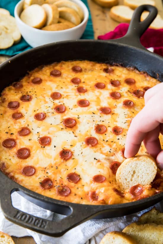 Easy Baked Pizza Dip