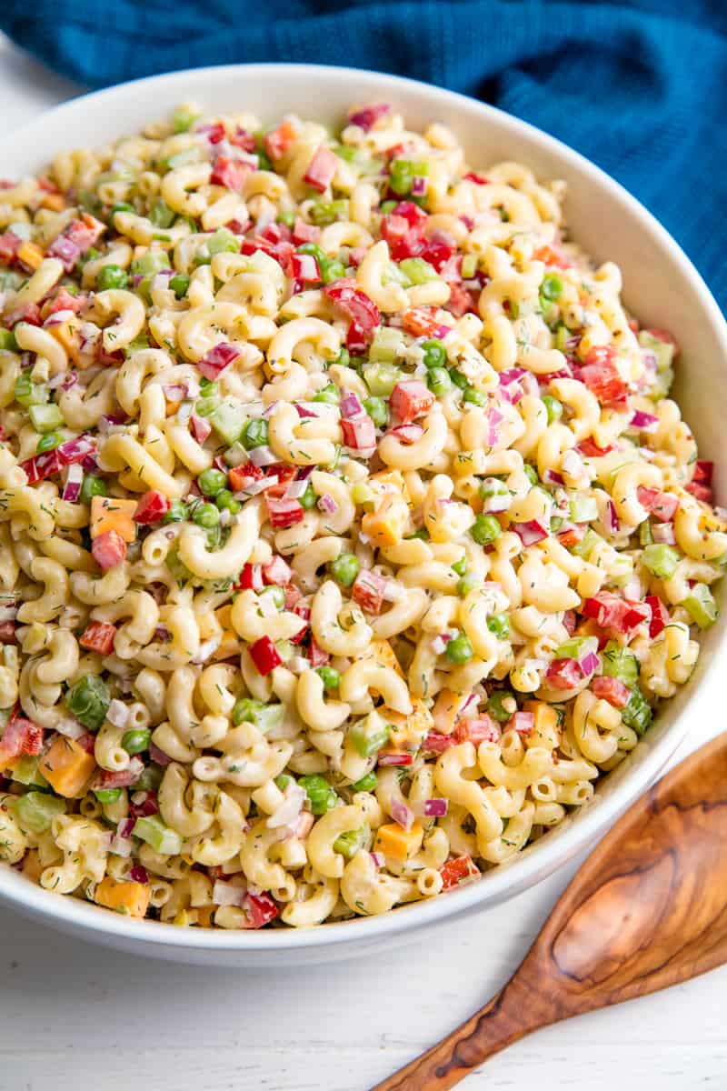 Macaroni Salad is a classic American side dish served up at summer barbecues and picnics e The Best Macaroni Salad