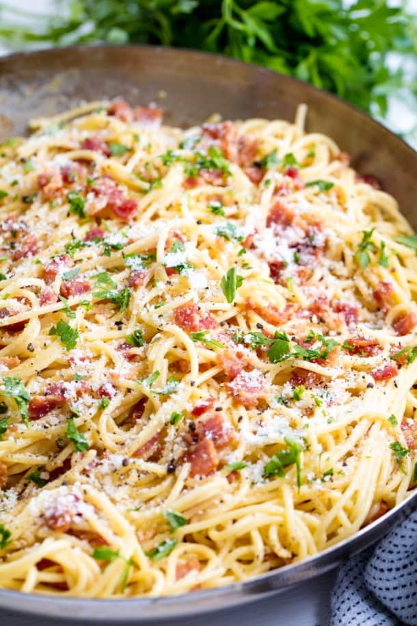 Authentic Pasta Carbonara