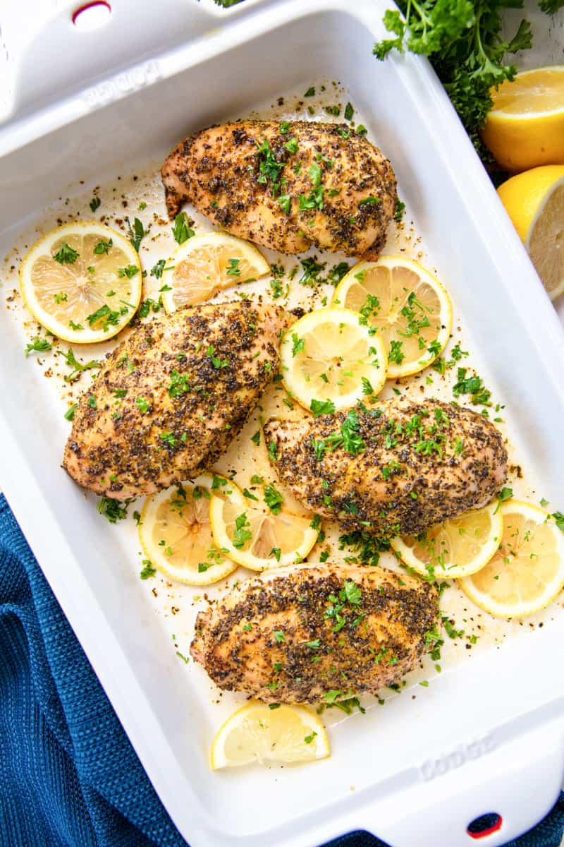 Best Baked Lemon Pepper Chicken