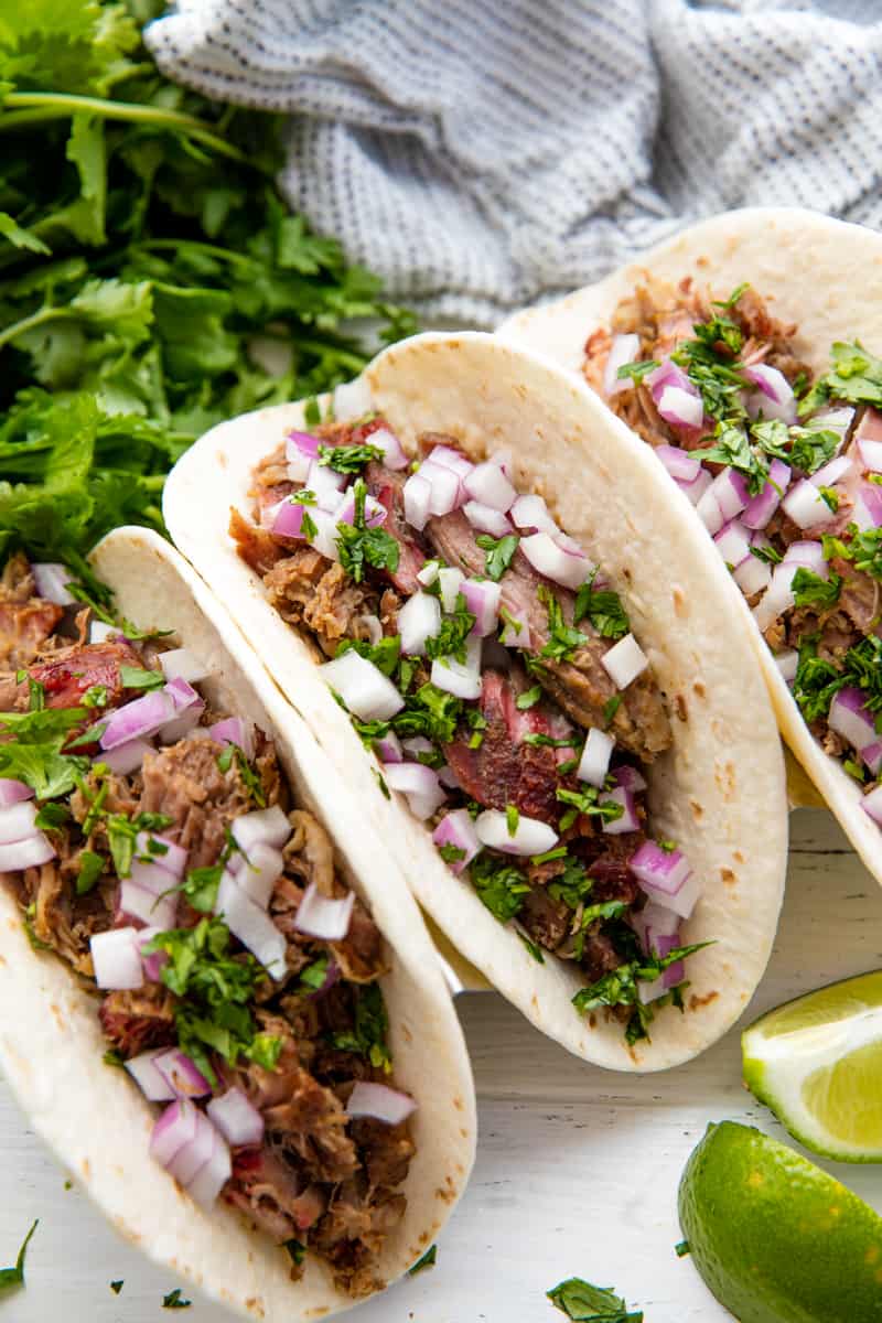 Smoked Carnitas Tacos