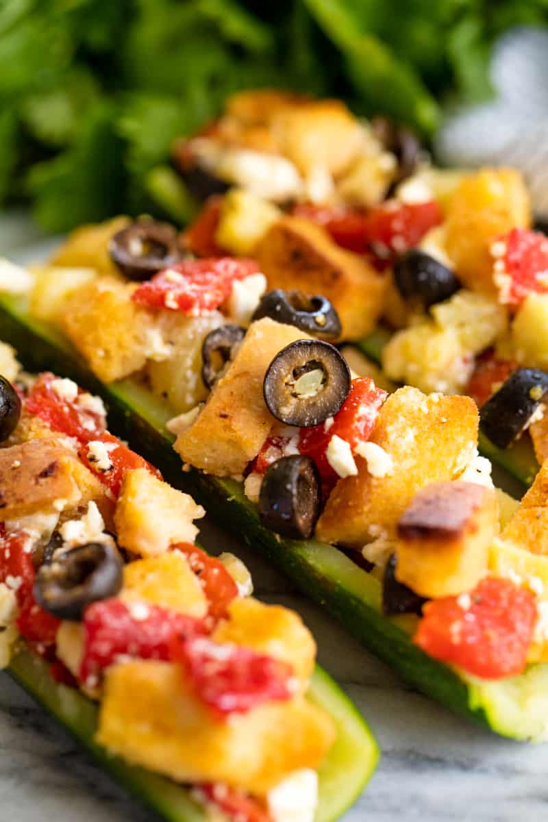 Mediterranean Stuffed Zucchini - 31