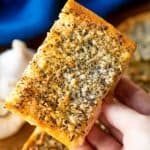  The perfect balance of garlic buttery goodness makes this the ultimate garlic bread The Ultimate Garlic Bread Recipe