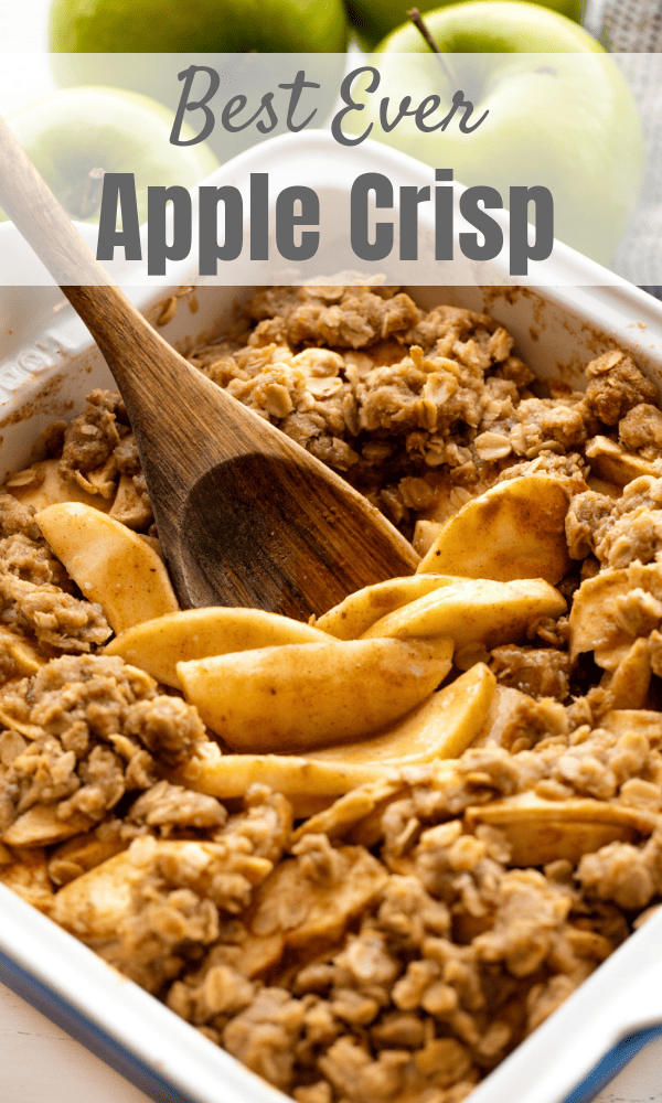 Apple Crisp Pinterest 2 - thestayathomechef.com