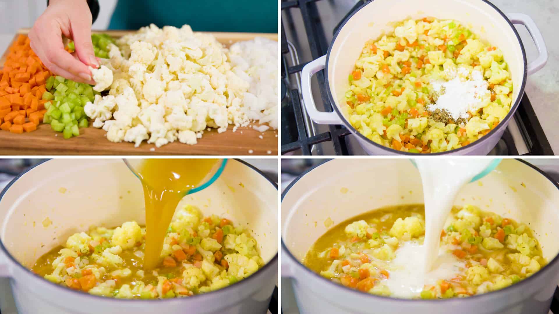 Creamy Cauliflower Soup is the perfect comfort food for cold days Creamy Cauliflower Soup