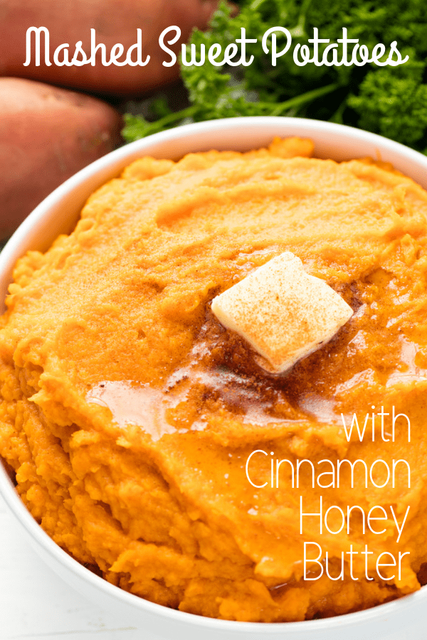 Cinnamon Honey Butter Mashed Sweet Potatoes - 40