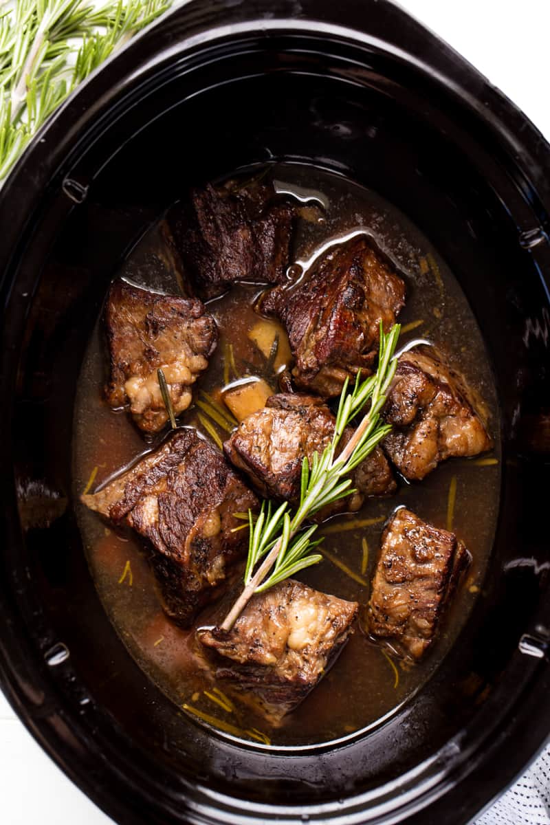 Slow Cooker Beef Short RIbs - 30