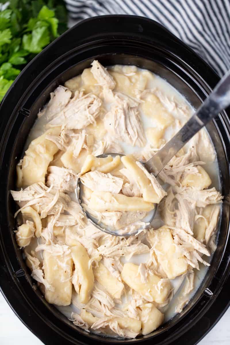 Crockpot Chicken and Dumplings