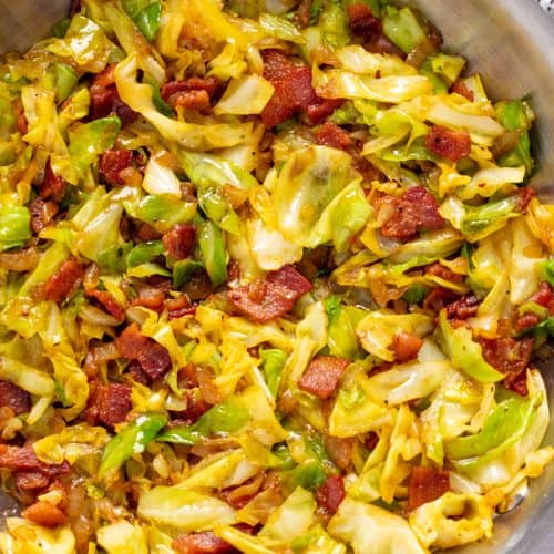 Easy Fried Cabbage 