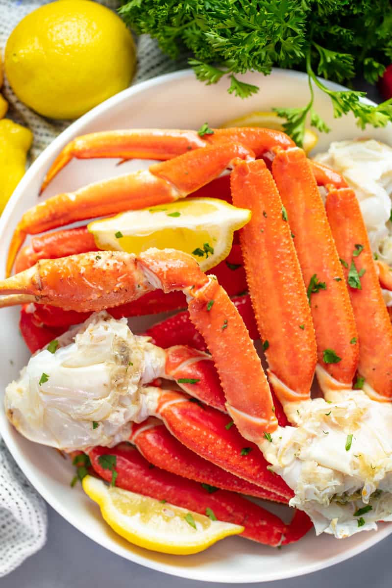 cooked crab legs