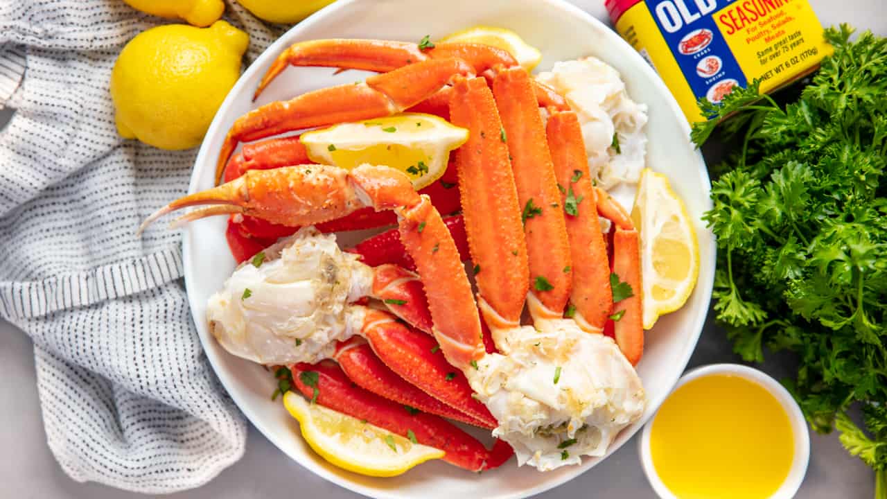 Crab legs are one of the easiest things to make at home. Skip the expensive restaurant mark-ups and enjoy this gourmet treat at home. We'll show you how to boil, steam, or broil in the oven as well as show you how to eat crab legs too!