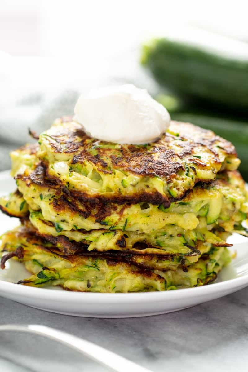 What To Put On Zucchini Pancakes