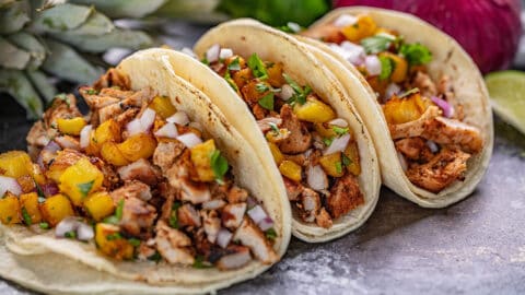 Tacos al pastor at home